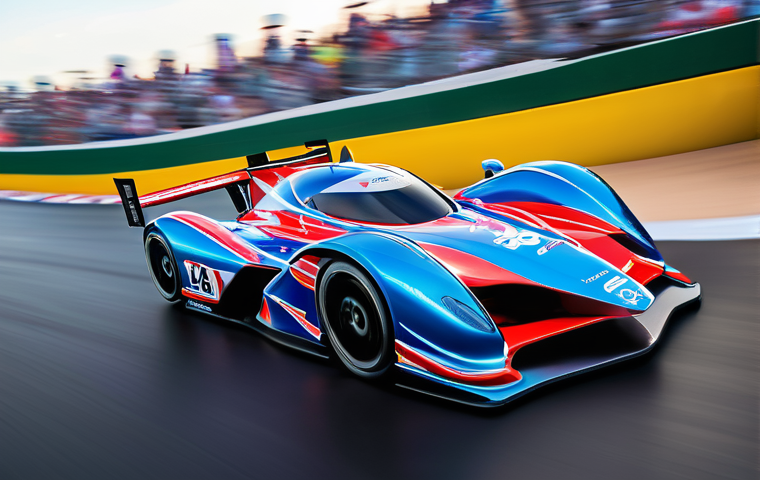 미니카 기초 물리학 이해 - Image Prompt 1: Aerodynamic Speed Demon**