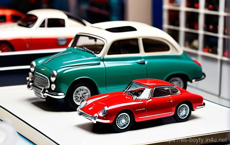 미니카 전문가 리뷰 - **Prompt:** "A discerning collector, a man in his late 30s wearing smart casual attire including a c...