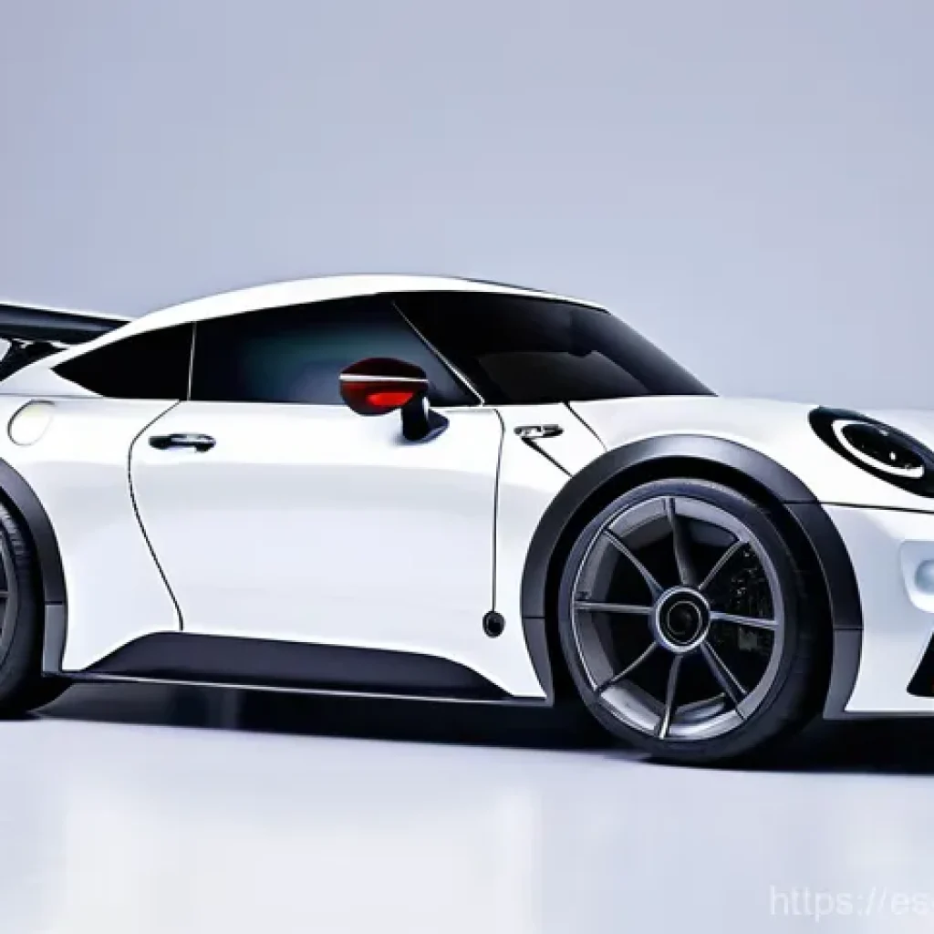 미니카를 활용한 창작 대회 - **Prompt 1: "Futuristic Masterpiece Mini-Car on Display"**
    A high-resolution, photorealistic ima...